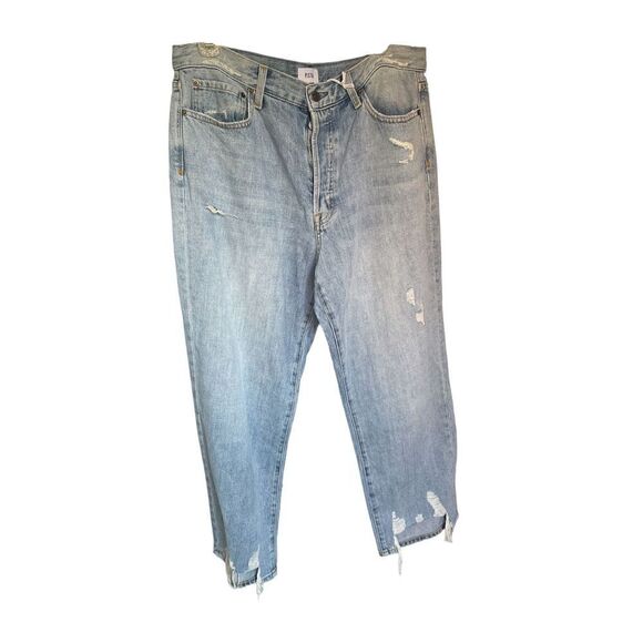 NWT Pistola Charlie High Rise Straight Jeans in Ruthless Size 32 - Picture 4 of 13